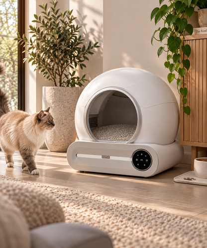 Smart Self-Cleaning Cat Litter Box