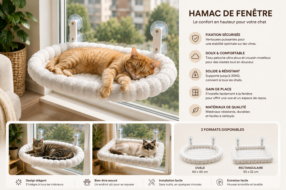 Cat Window Hammock