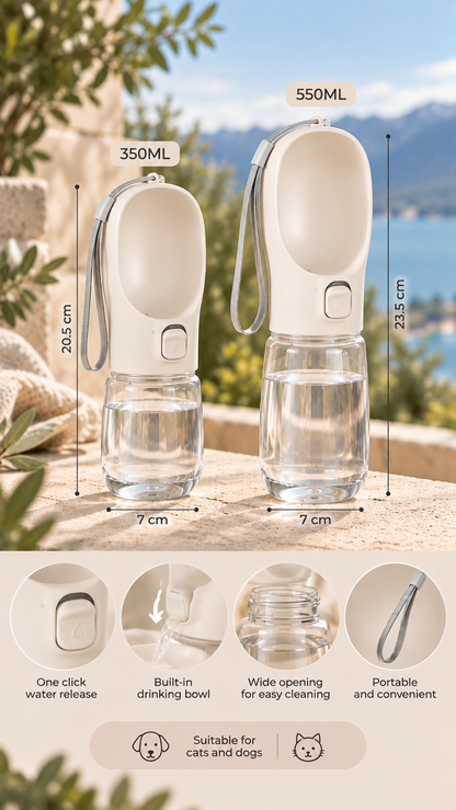 Portable Pet Water Bottle