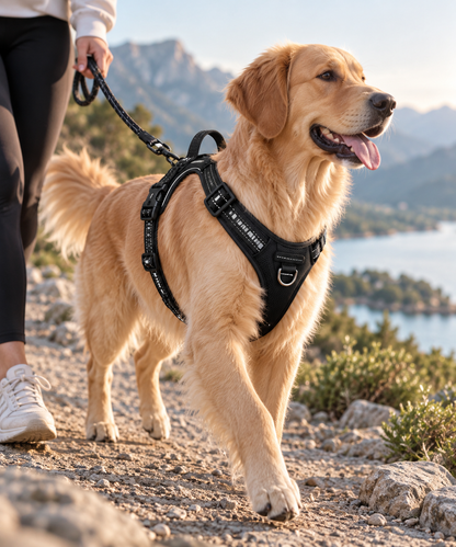 No-Pull Reflective Dog Harness