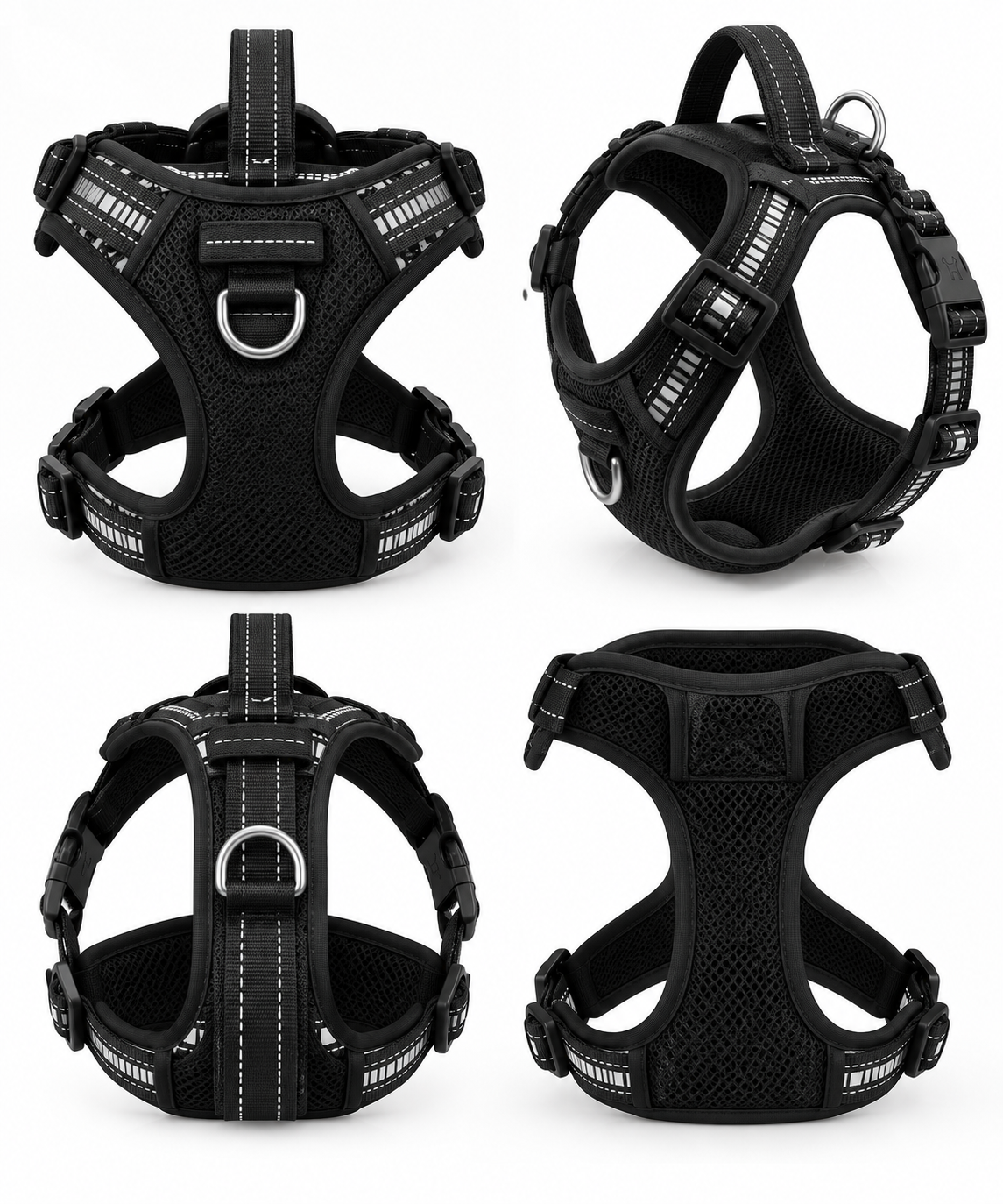 No-Pull Reflective Dog Harness