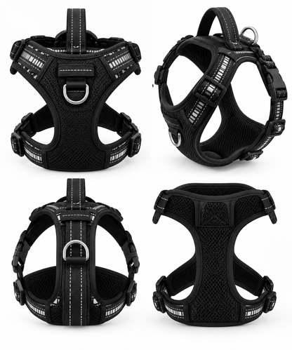 No-Pull Reflective Dog Harness