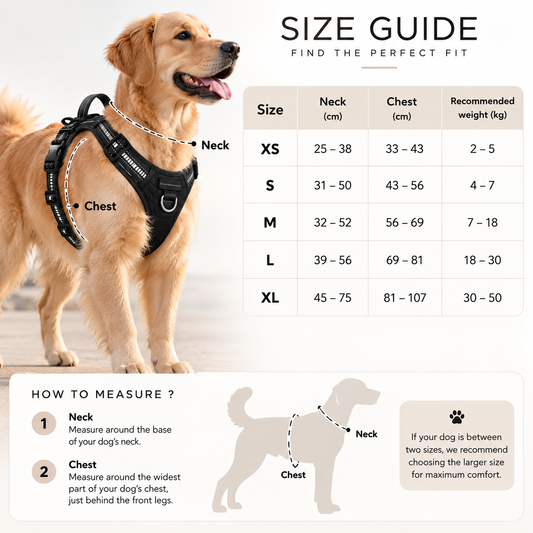 No-Pull Reflective Dog Harness