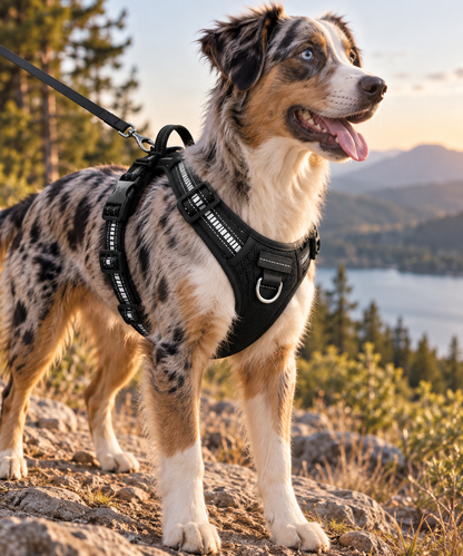No-Pull Reflective Dog Harness