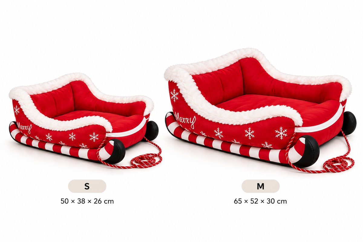 Christmas Sleigh Pet Bed